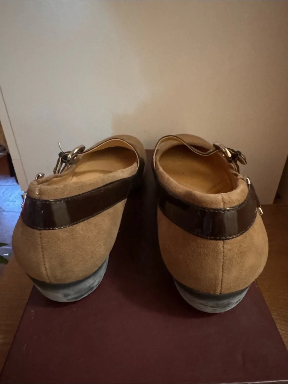 Naturalizer Signature Miracle Malt Taupe Suede Shoes